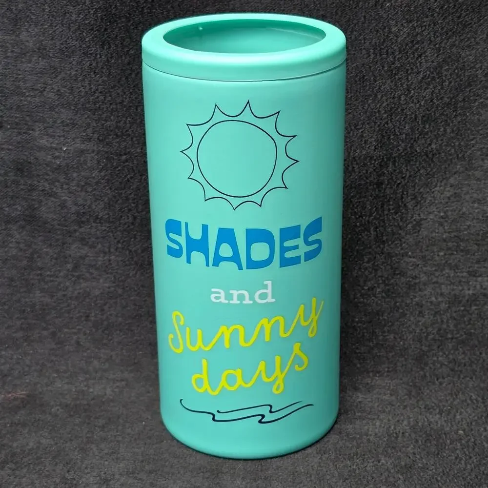 Disney Parks Shades and Sunny Days Mickey Mouse Slim Can Koozie Tumbler